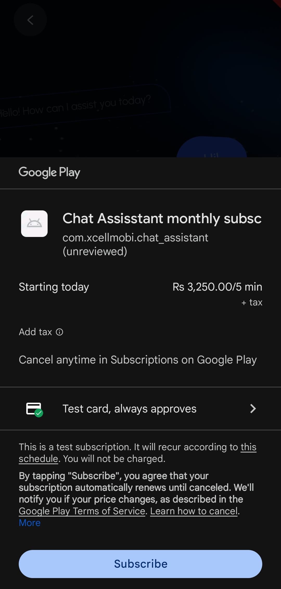 ChatOpenAI: AI Assistant Your Customers Will Pay For — screen 3
