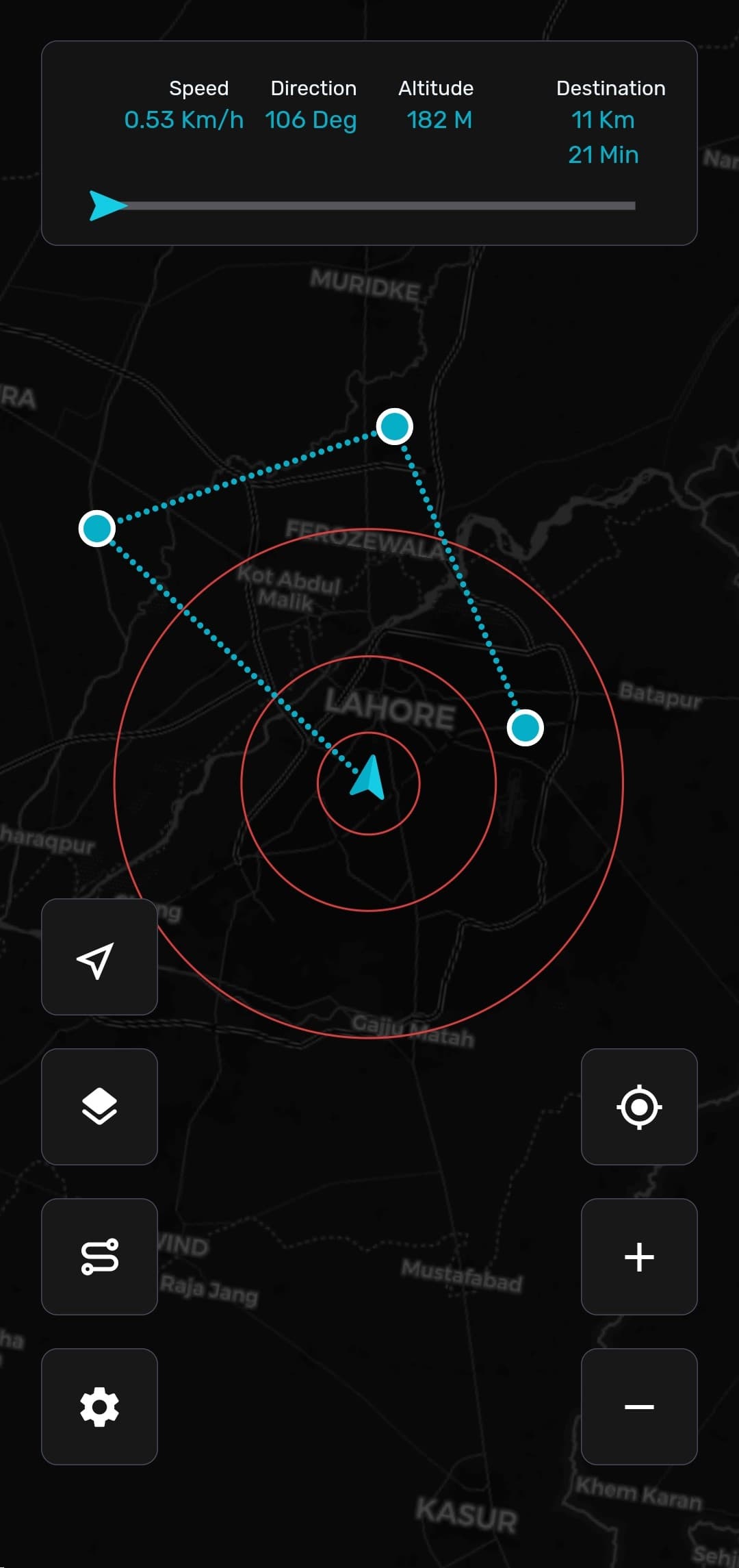 MountainBike: GPS Navigation for Offline Riding — screen 1